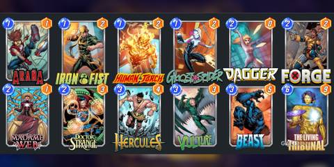 the best deck for arana in marvel snap.