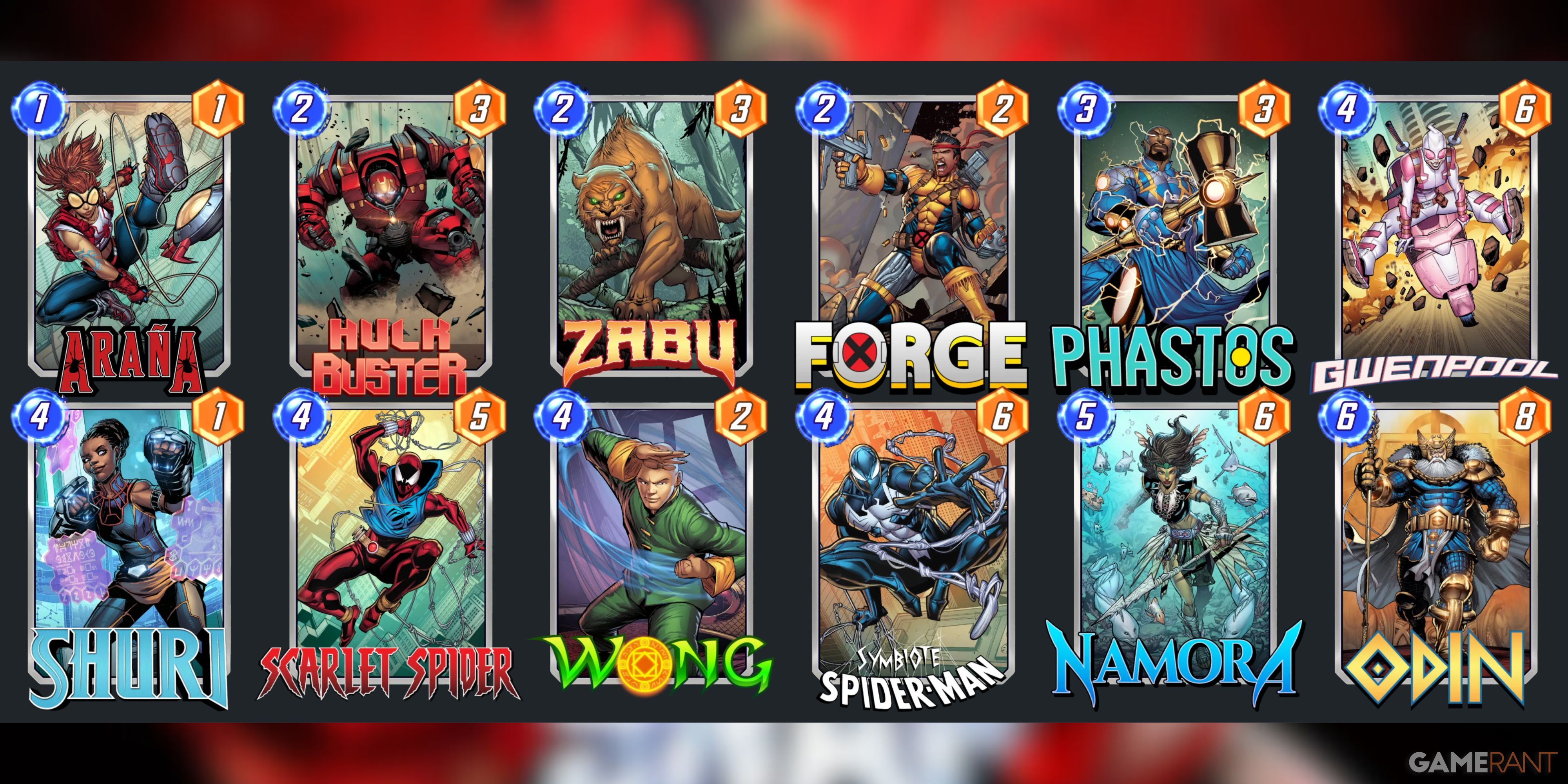 the best deck for scarlet spider in marvel snap.