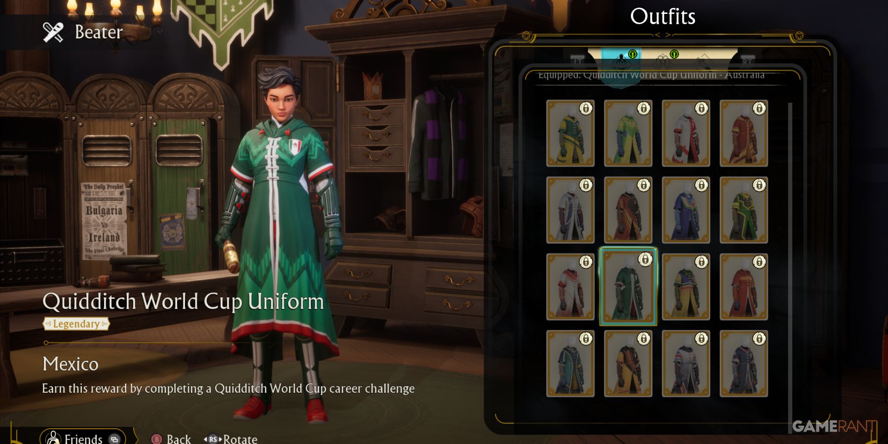 Harry Potter: Quidditch Champions - Best Uniforms, Ranked