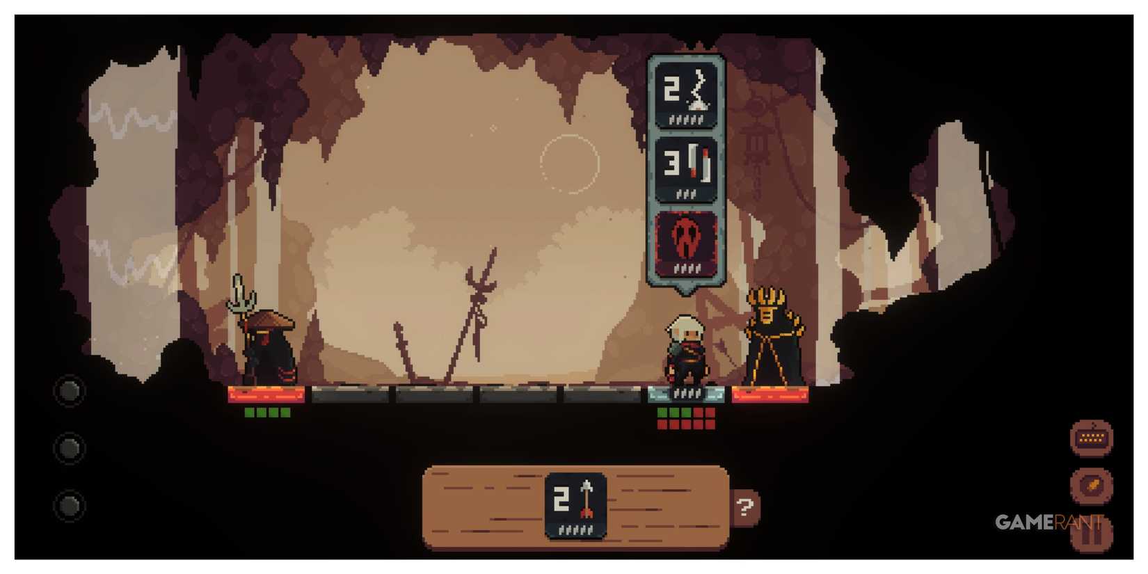 Shogun Showdown - Screenshot (Fighting A Boss Near Death)