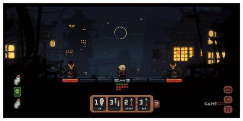 Shogun Showdown - Screenshot (Fighting The Twins)