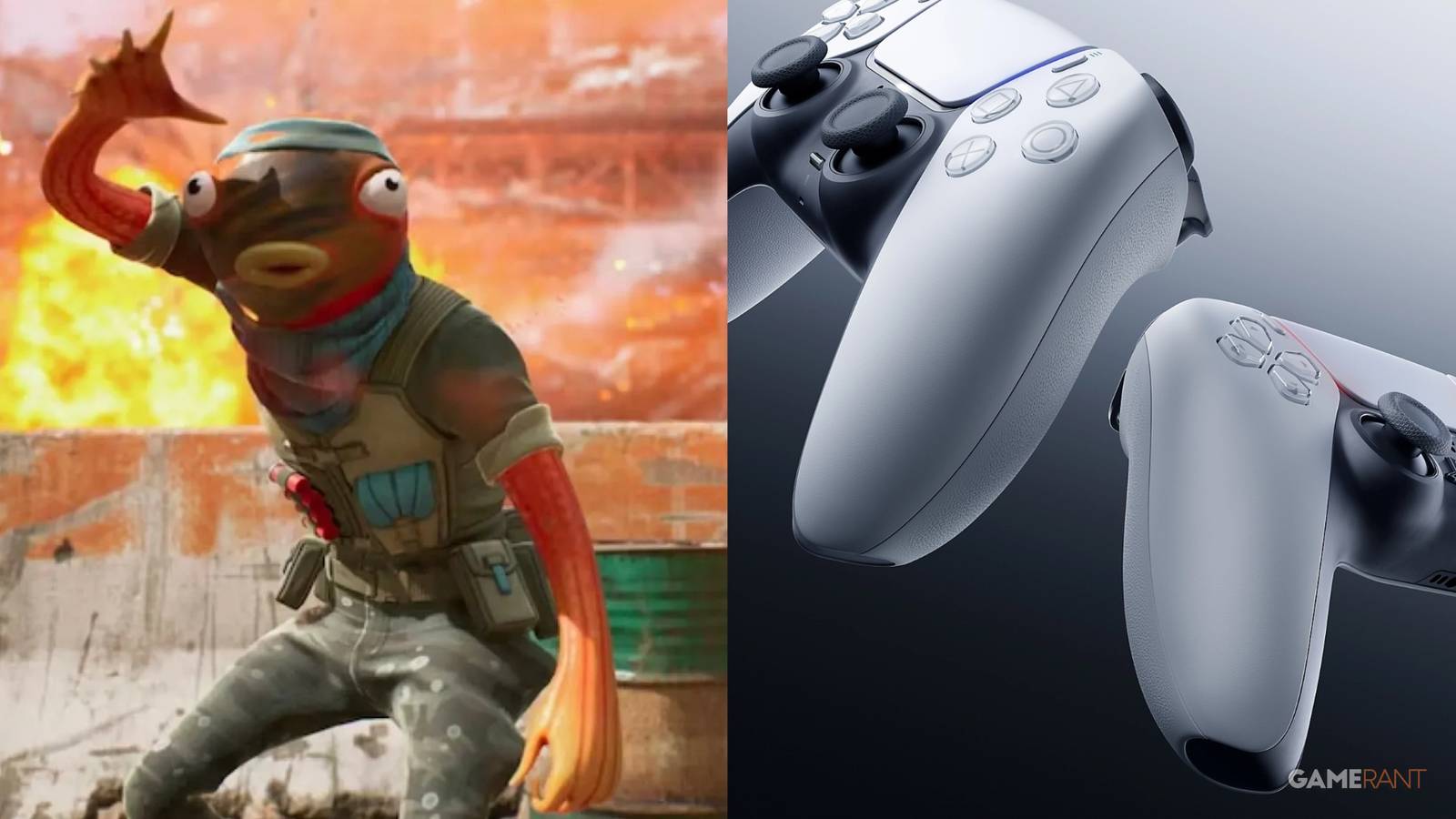 fortnite fishstick and dualsense controller