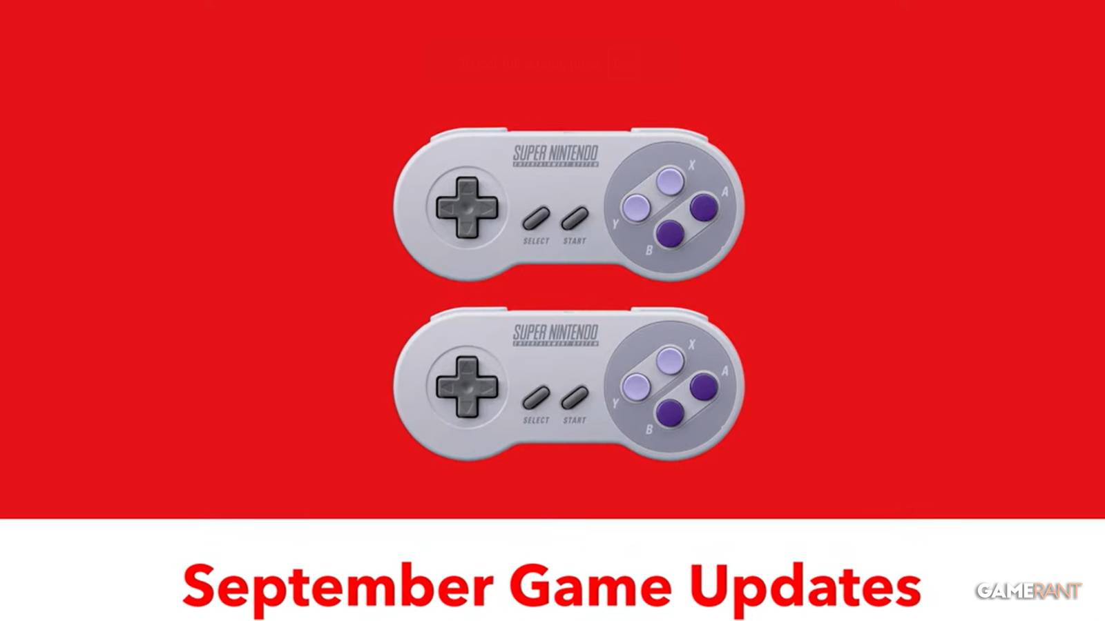 Nintendo Switch Online September 2024