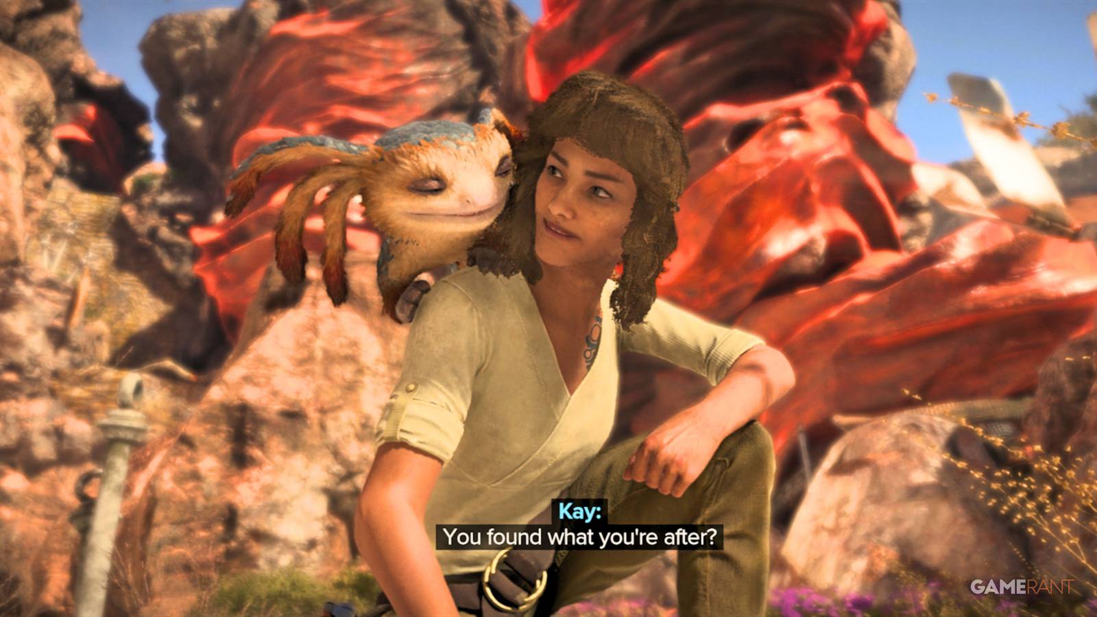 nix and kay finding a treasure in star wars outlaws.