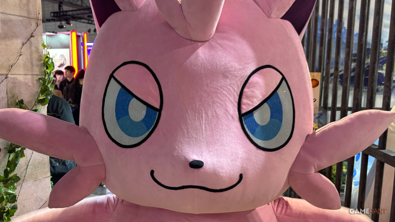 Somebody cosplaying as Cattiva from Palworld at the 2024 Tokyo Game Show