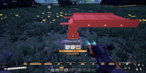 Placing An Item While Showing Hotkeys