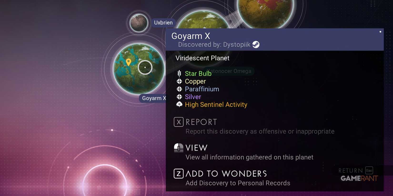 Planetary Biomes Impact Fishing In No Man's Sky