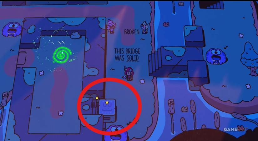 plucky squire chapter 4 swamps d