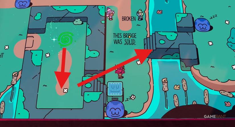 plucky squire chapter 4 swamps e