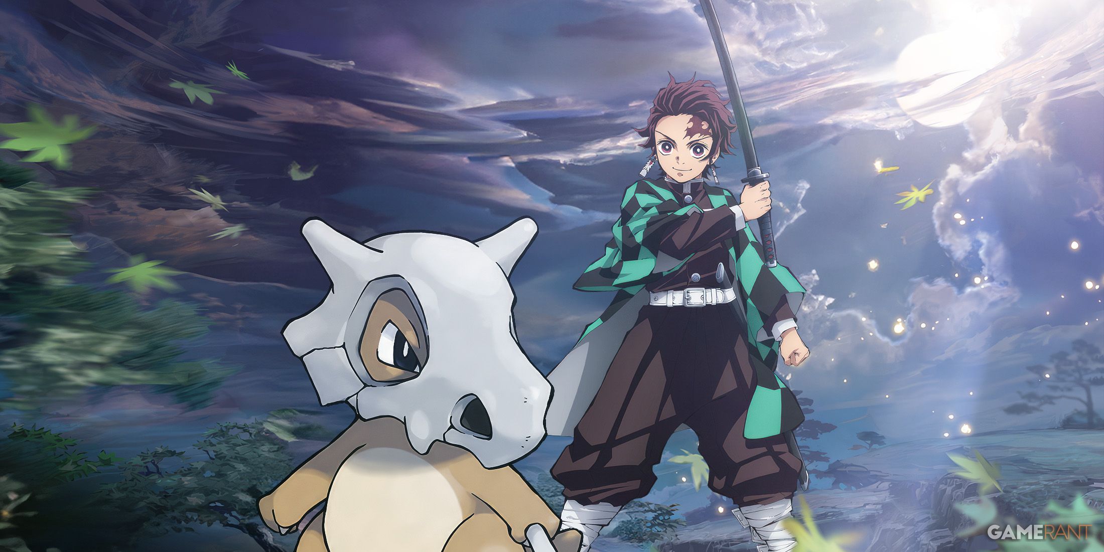 Pokemon Fan Art Turns Cubone Into a Demon Slayer