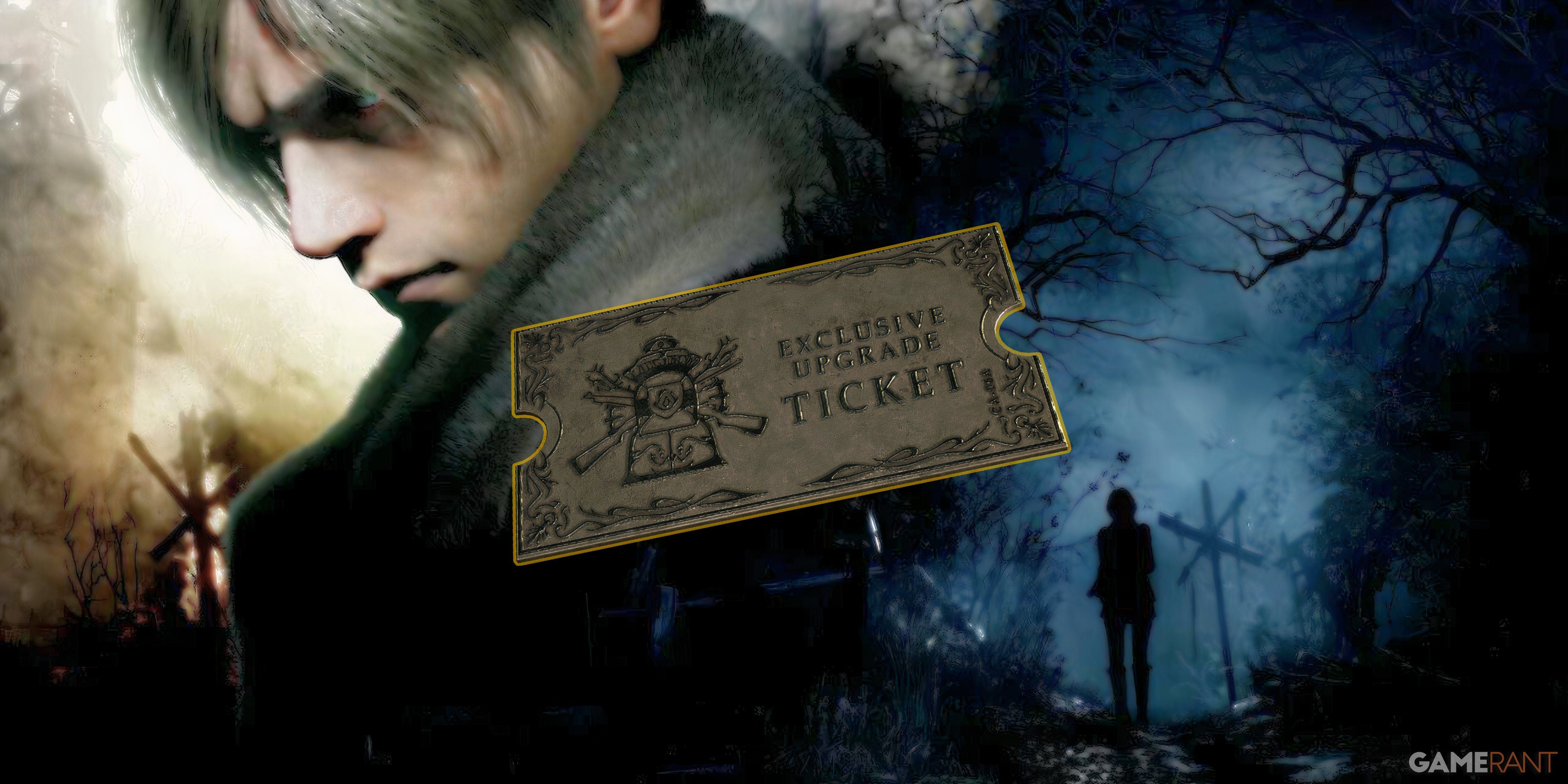 an exclusive upgrade ticket in resident evil 4 remake.