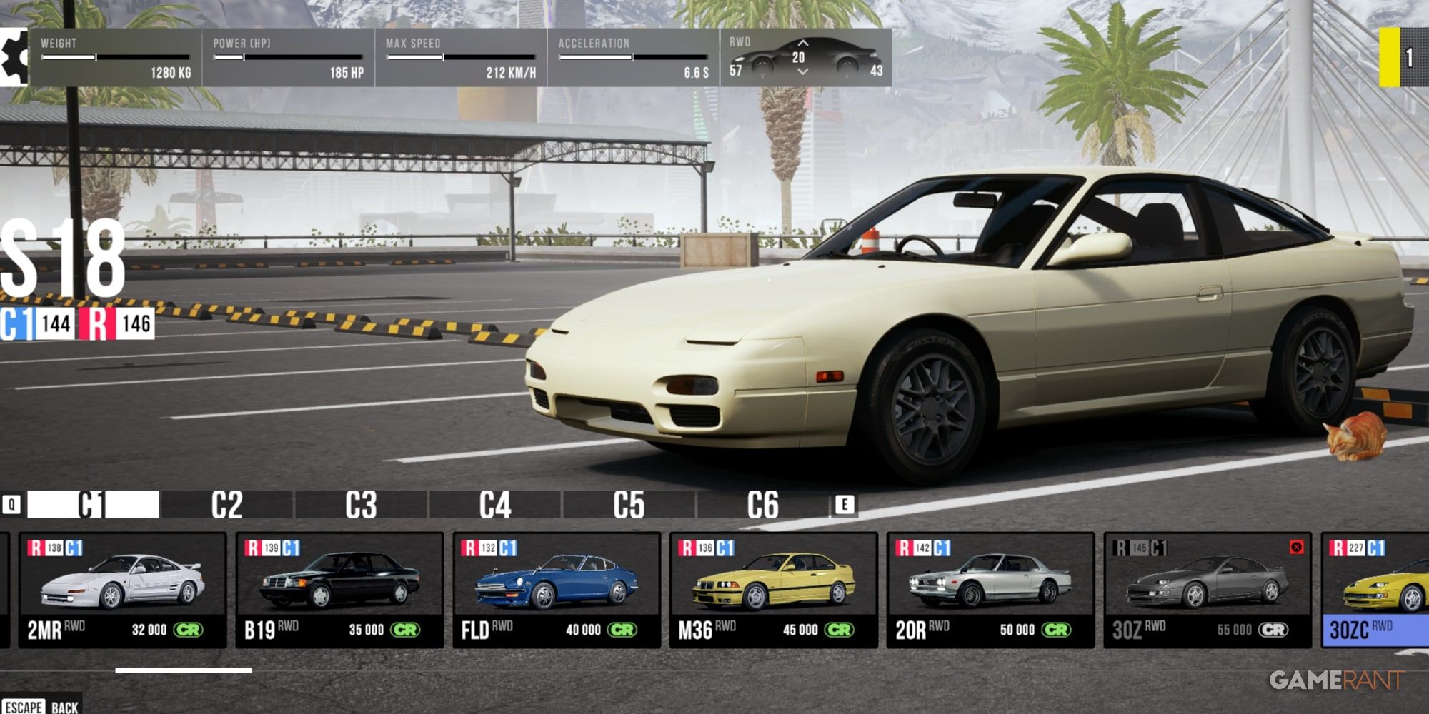 S18 front view CarX Street