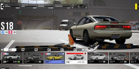 S18 rear view CarX Street