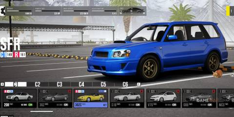 SFR front view CarX Street