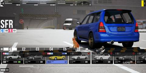 SFR rear view CarX Street