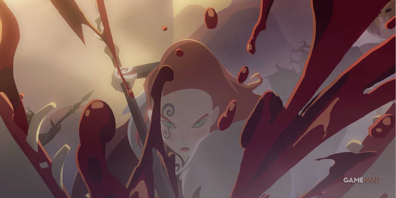 sigrid fighting lots of blood totg