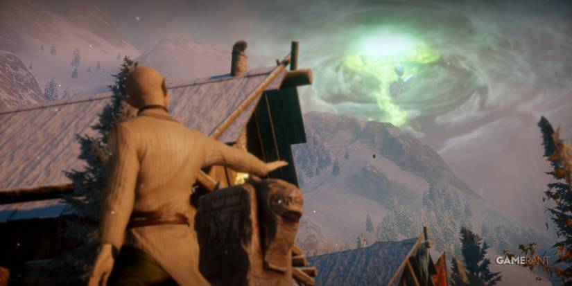 Solas shares insights about the Breach with the Inquisitor in Dragon Age Inquisition