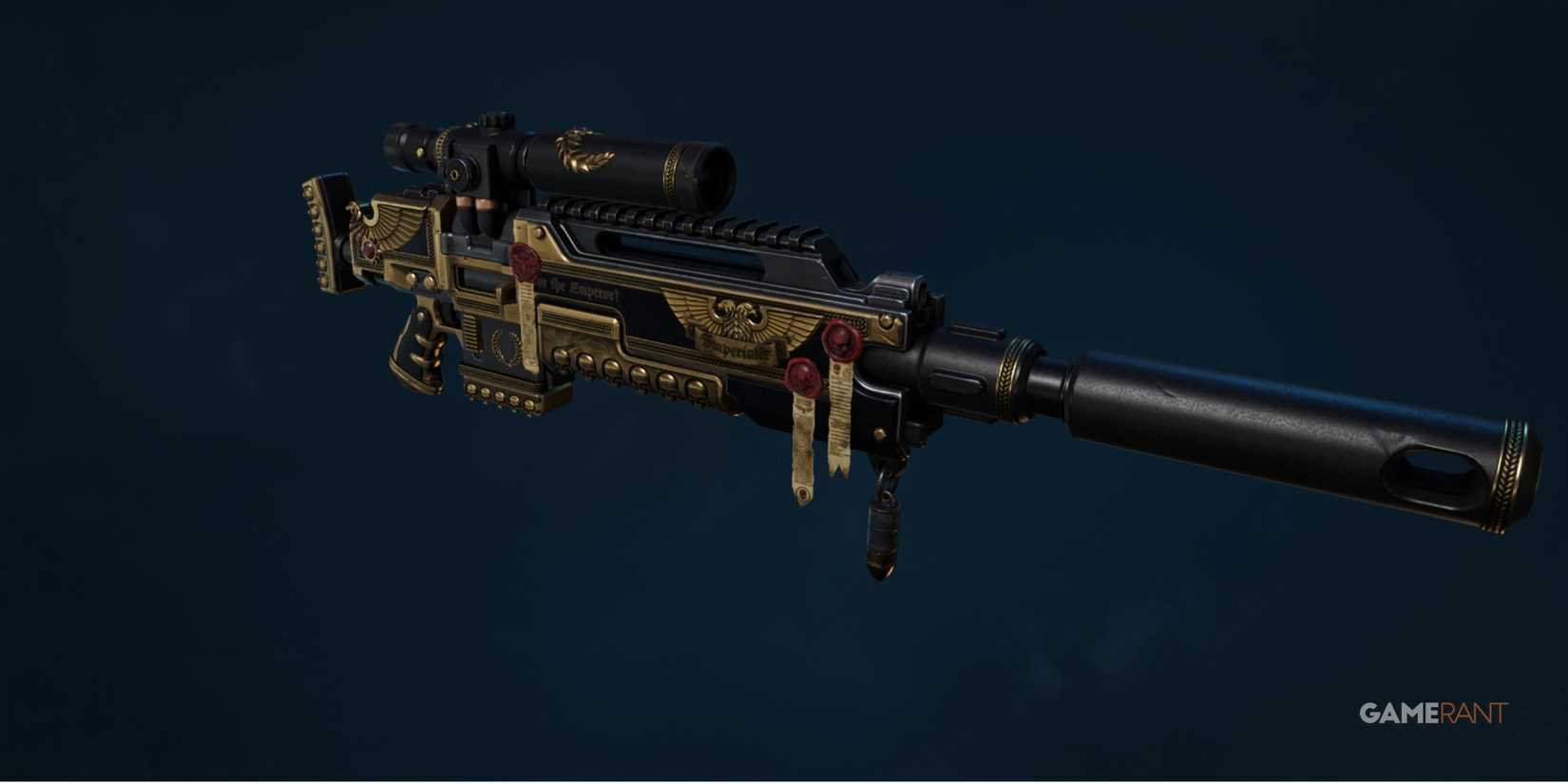 Space Sniper Rifle The Best Unlockable Cosmetics In Warhammer 40,000: Space Marine 2