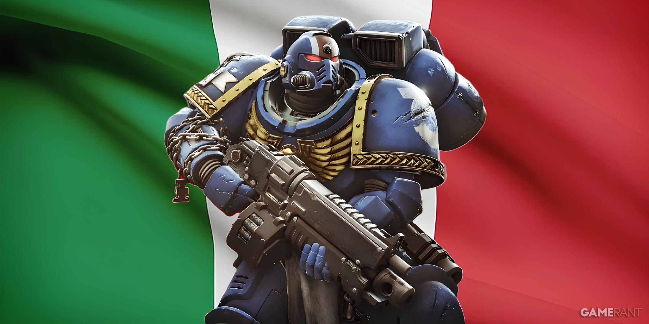 Space Marine 2 Player Designs Italian-Themed Armor