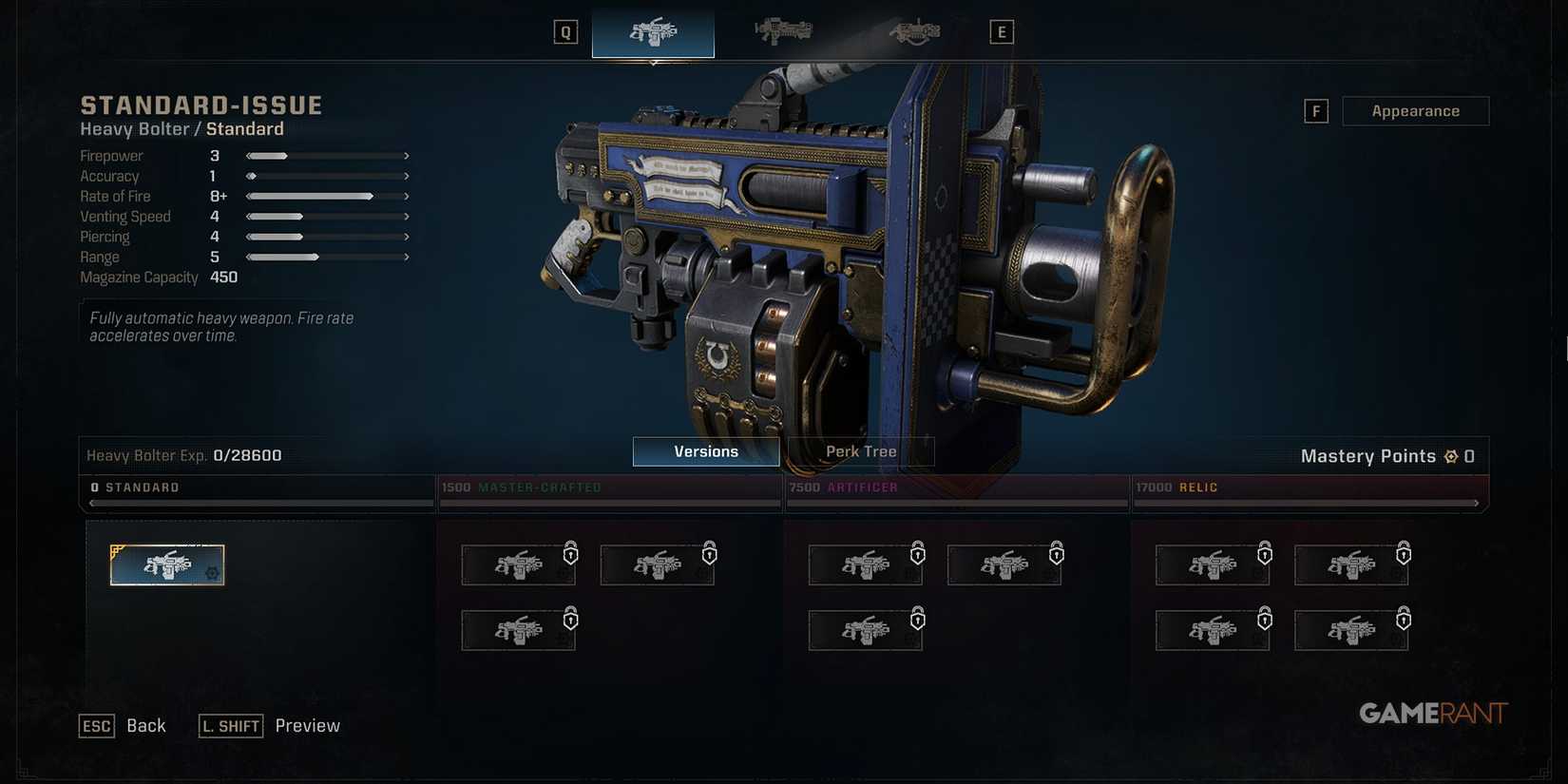 Space Marine 2 - Weapon Upgrades