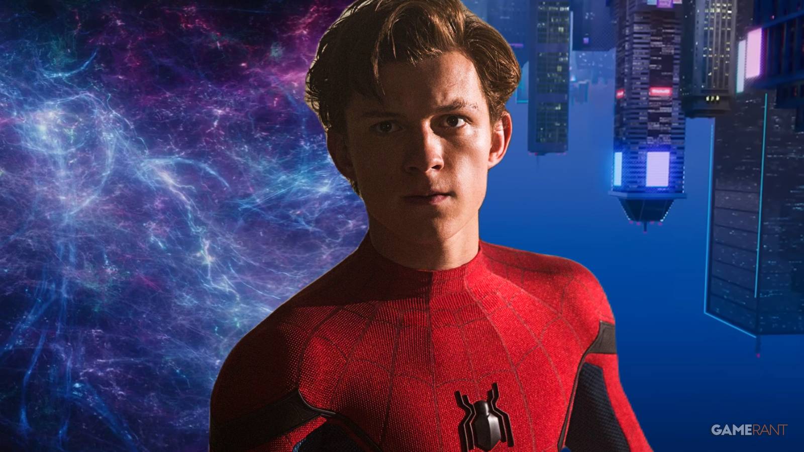tom holland as spider-man, mcu multiverse, into the spider-verse