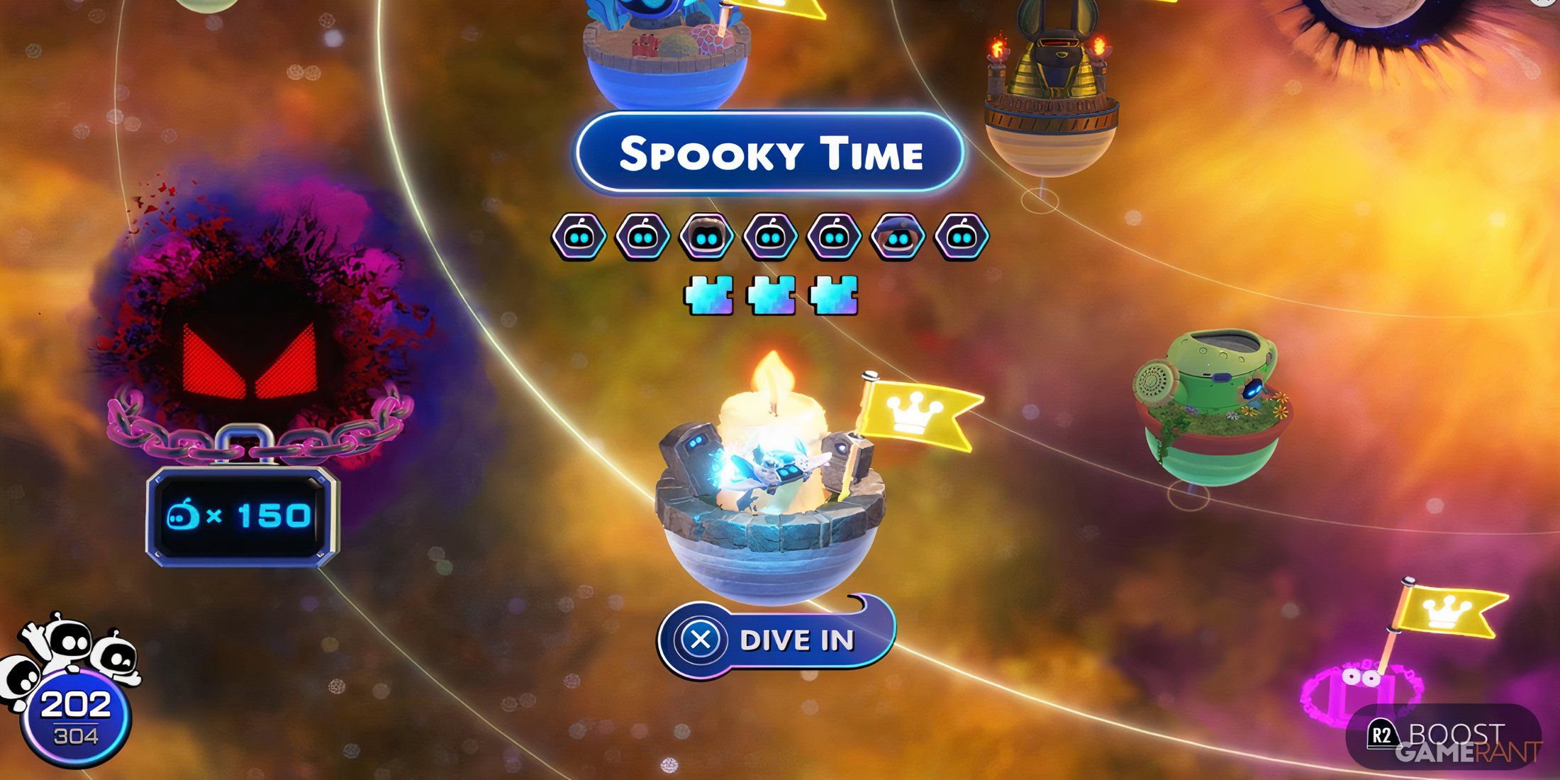 Astro Bot: руководство по головоломкам Spooky Time и ботам