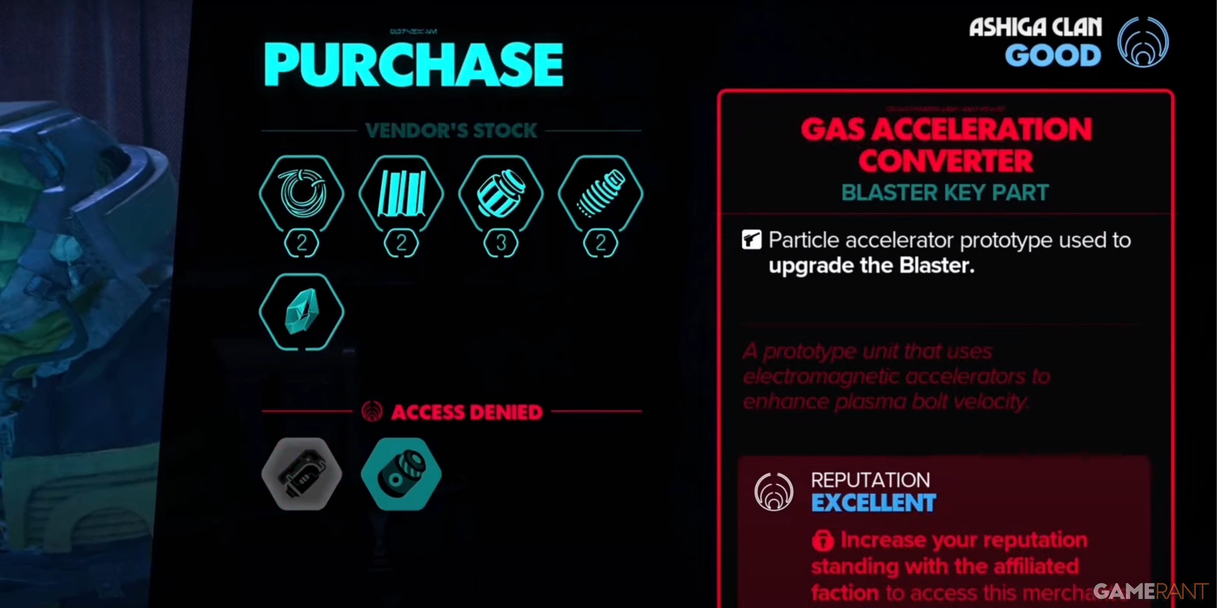 Where Is the Gas Acceleration Converter in Star Wars Outlaws