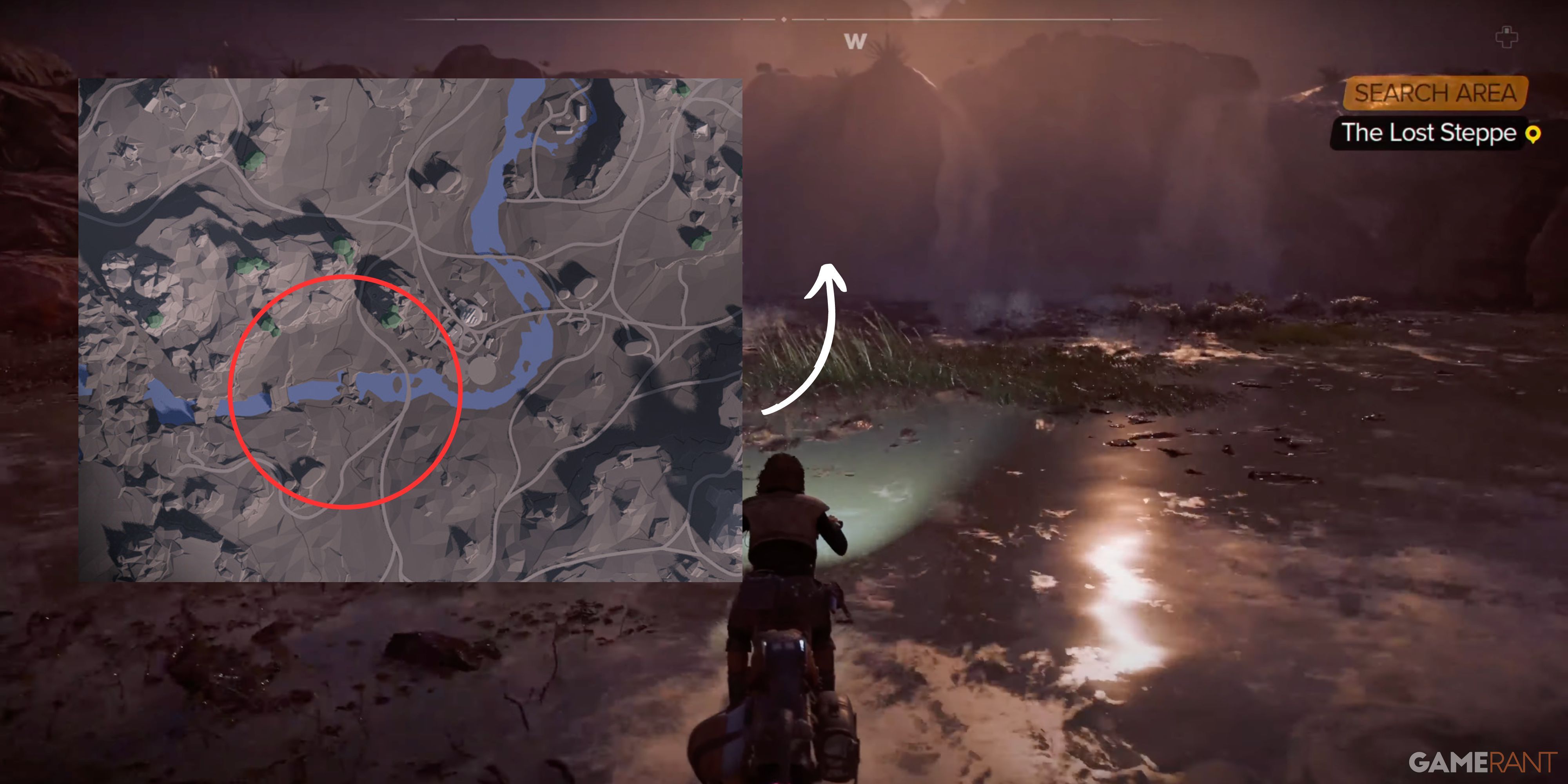 the waterfall stash location in star wars outlaws.