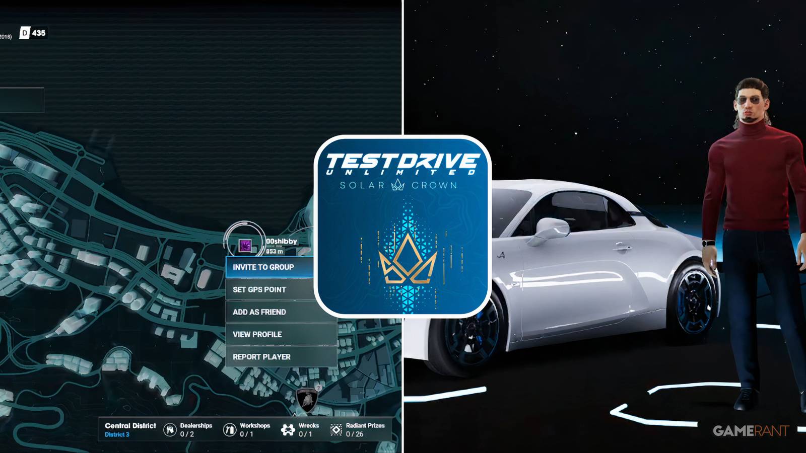 Test Drive Unlimted Solar Crown play with friends