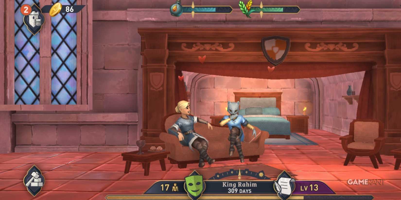 the process of making babies in the elder scrolls castles.