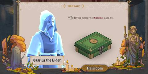 a dead character in the elder scrolls castles.