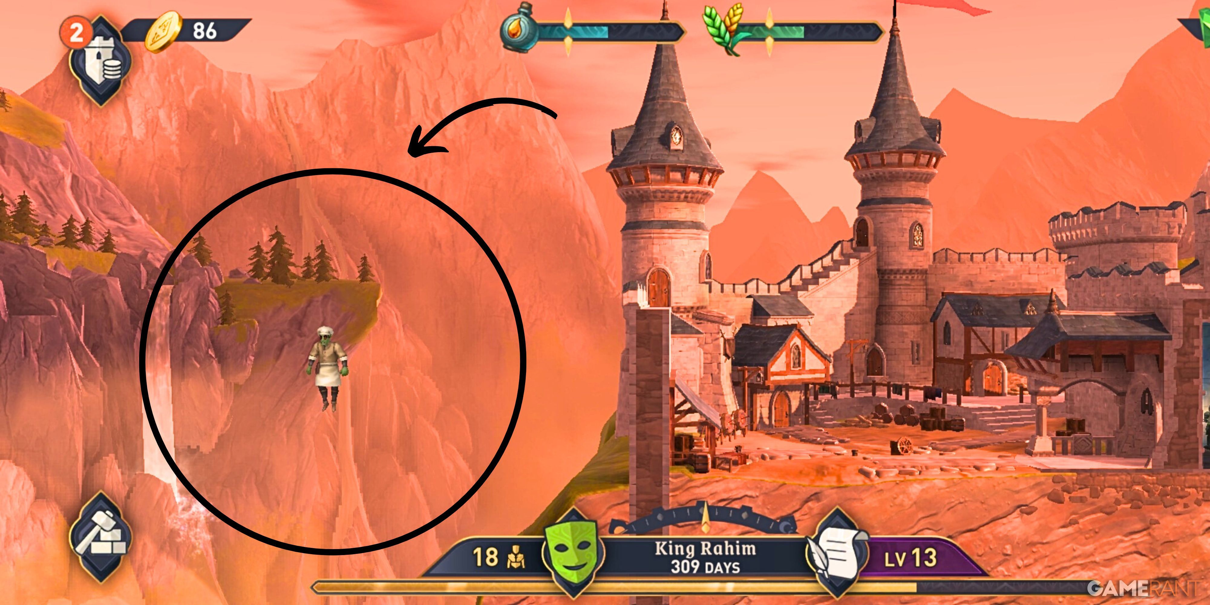exiled characters in the castles of the Elder Scrolls.