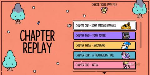 The Plucky Squire Chapters