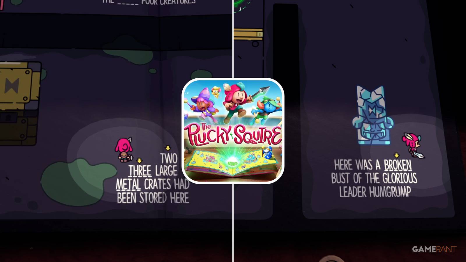 The Plucky Squire Two Metal Crates Puzzle Feature