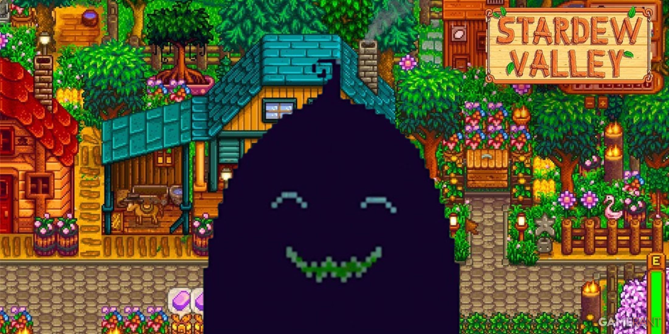 Stardew Valley Fan Shares Spooky Krobus Mailbox