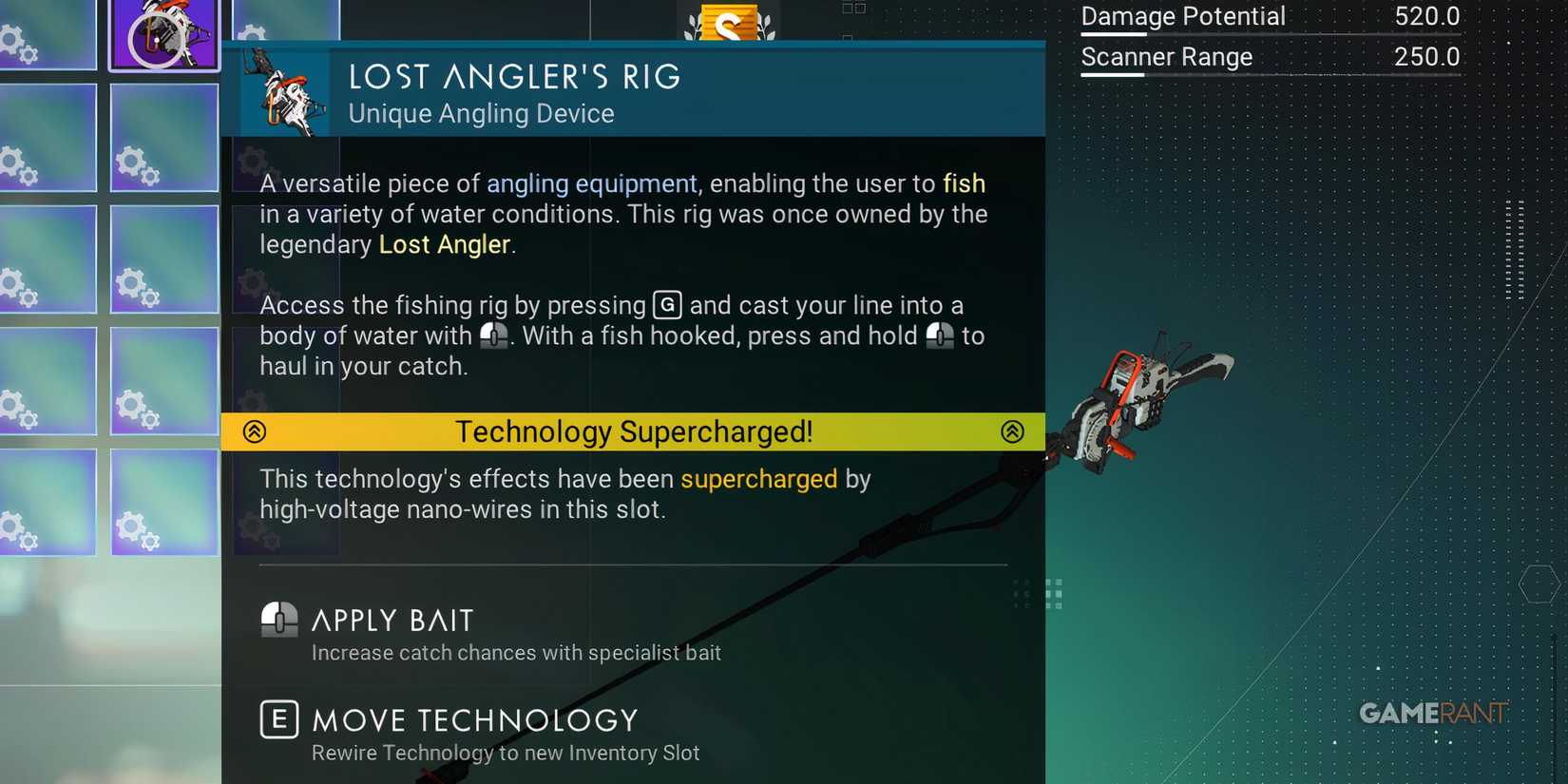 Use The Lost Angler’s Rig In No Man's Sky