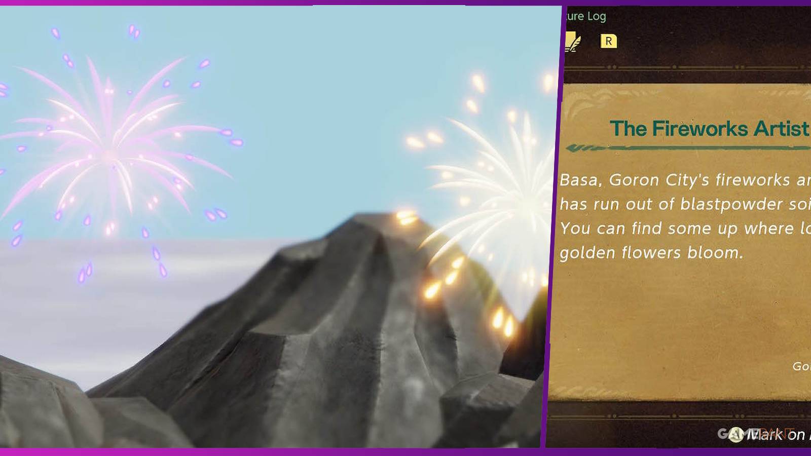 zelda echoes of wisdom the fireworks artist guide feature image