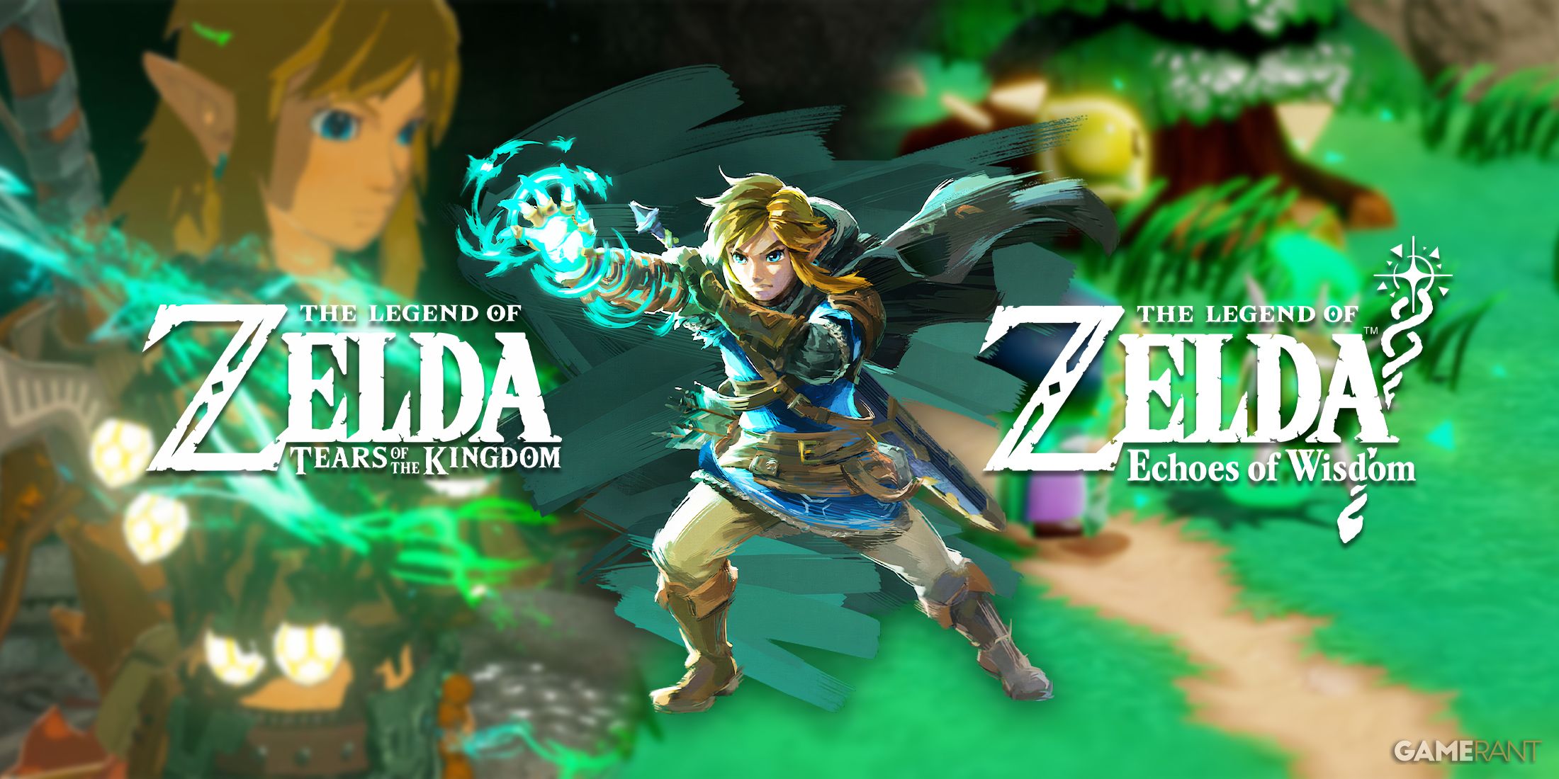 Zelda Tears of the Kingdom and Echoes of Wisdom Ultrahand