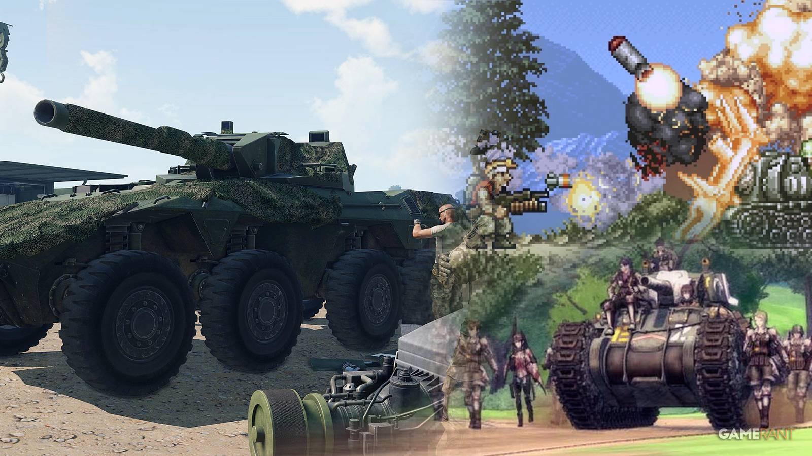 Tank Combat games Arma 3, Metal Slug