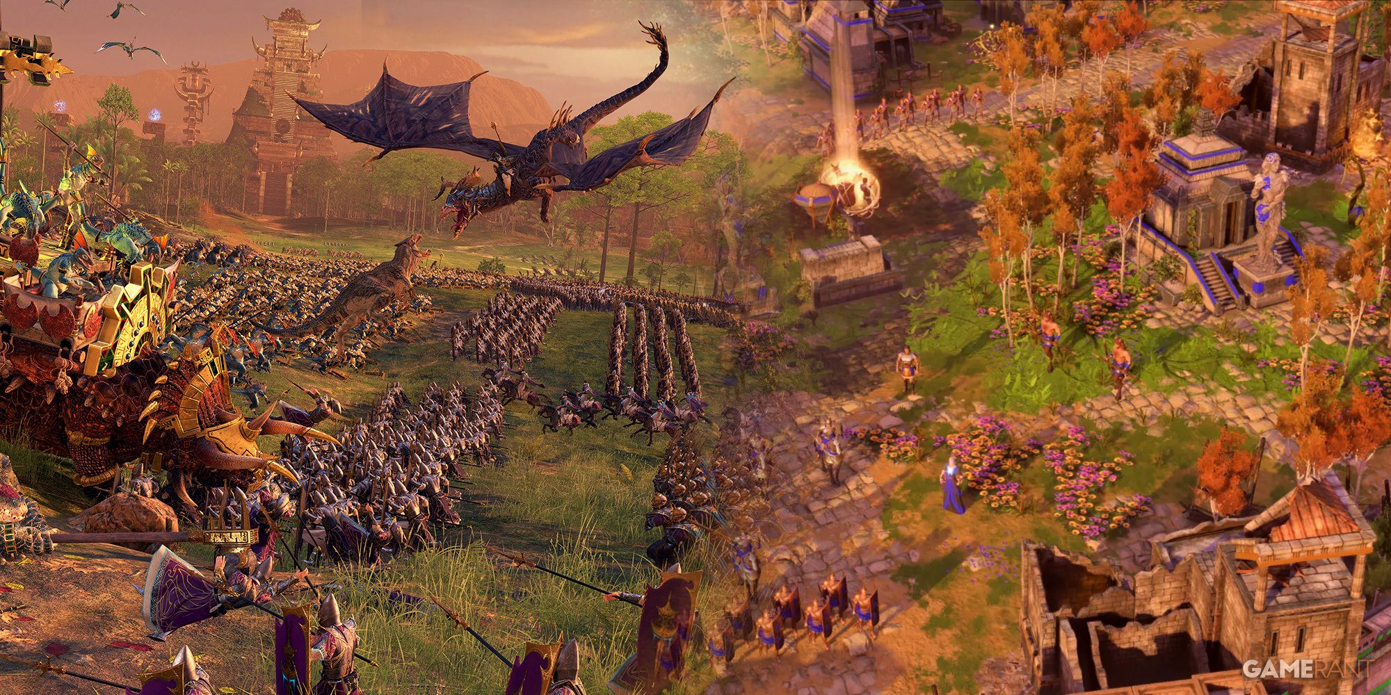 Strategy games Total War: Warhammer 2, Age Of Mythology: Retold