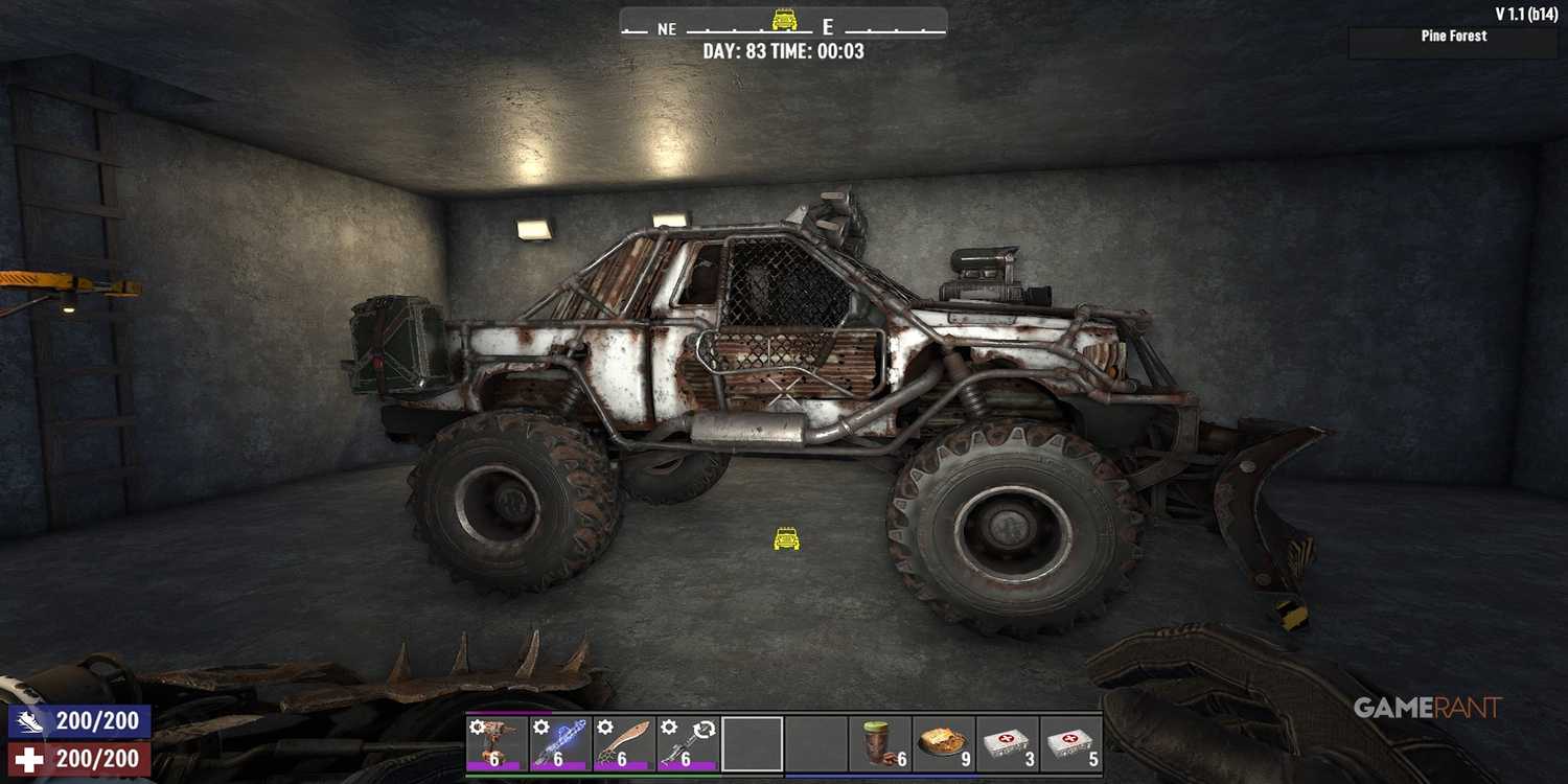 A 4x4 In 7 Days To Die