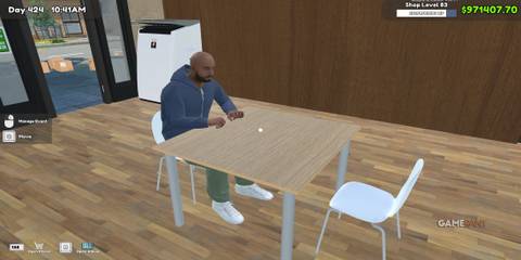 A Card Table In TCG Card Shop Simulator