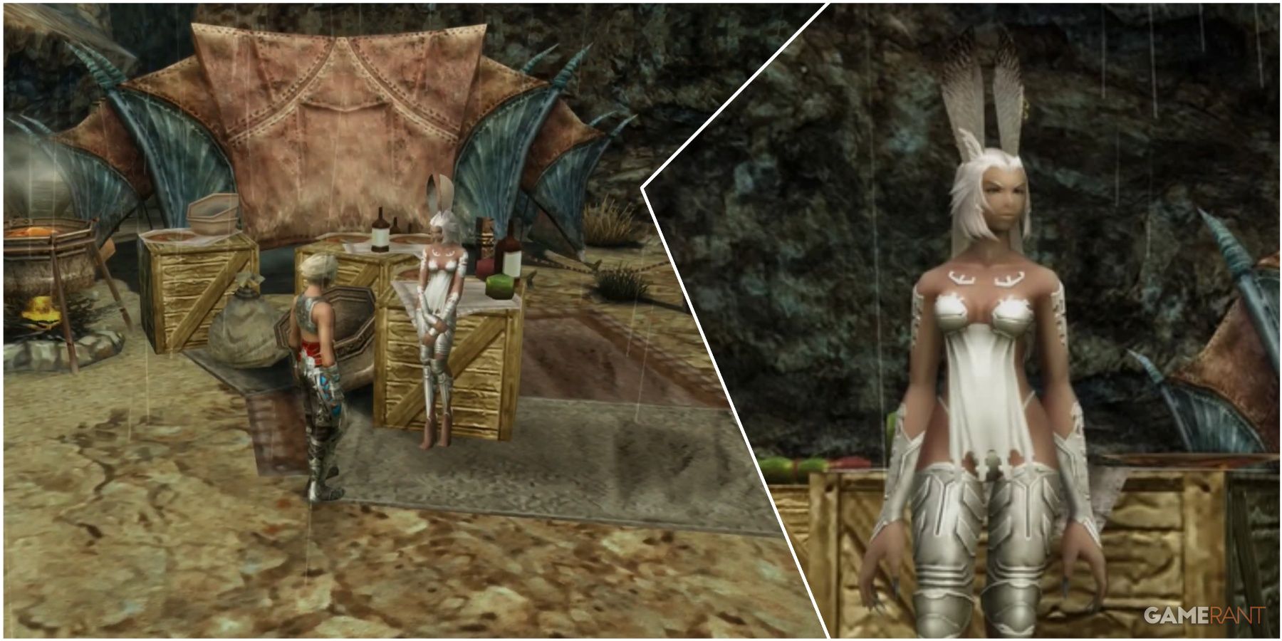 A Collage Showing Game Stills Of Relj From Final Fantasy XII