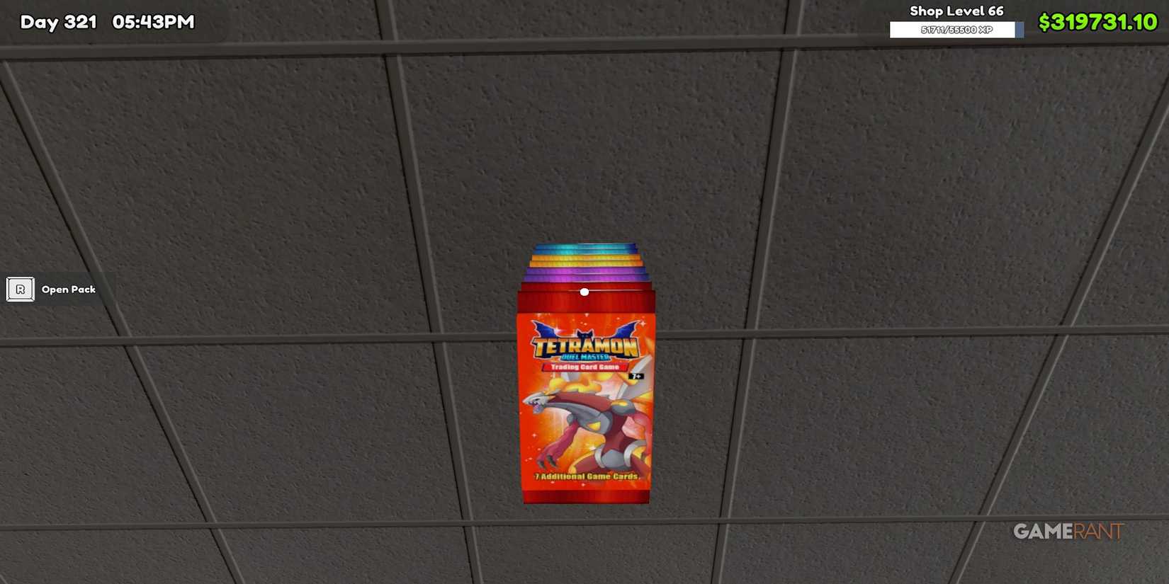 A Handful Of Packs In TCG Card Shop Simulator