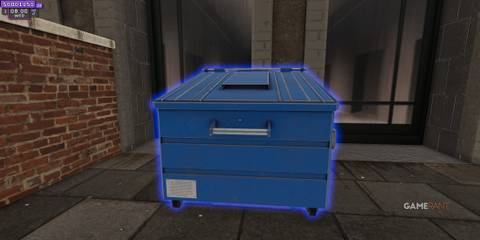 A Recycling Bin In Supermarket Together