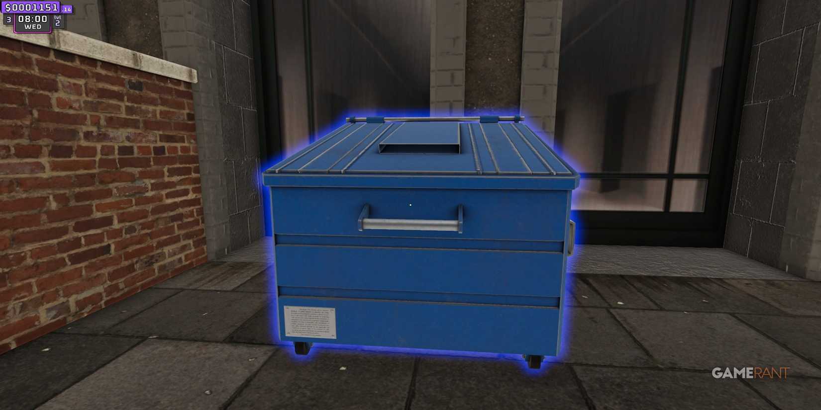 A Recycling Bin In Supermarket Together