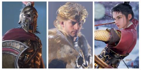 Age of Empires Mobile Hero Tier List with King Arthur, Leonidas and Hua Mulan.