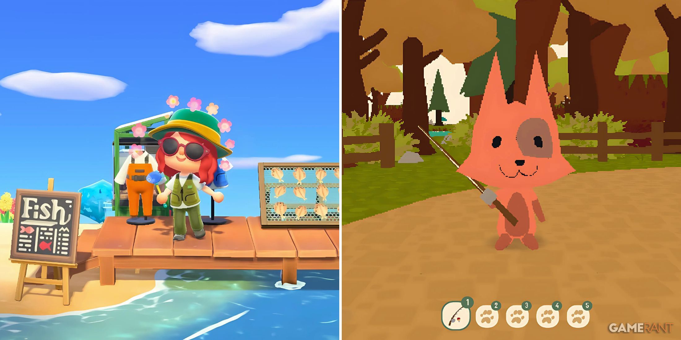 Animal Crossing and Webfishing