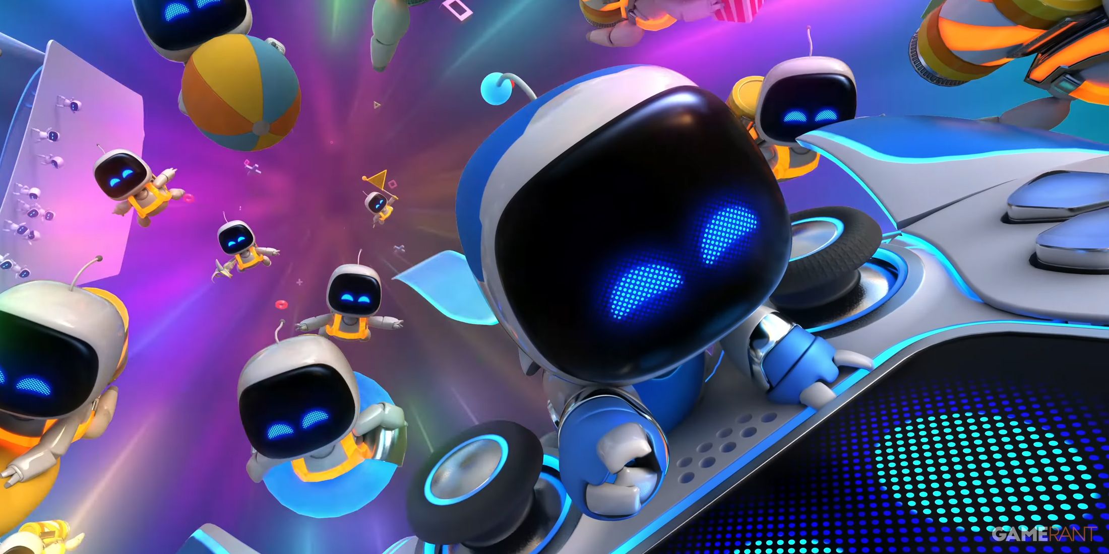 A still from the Astro Bot DLC trailer