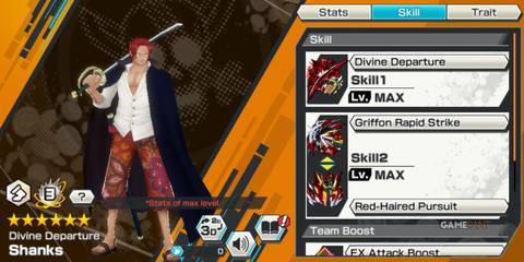 Best Runners in One Piece Bounty Rush Shanks Divine Departure